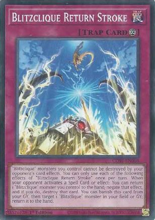 Blitzclique Return Stroke (CORI-EN068) - Common - Chaos Origins