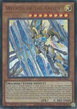 Witness of the Ancient (CORI-EN081) - Ultra Rare - Chaos Origins