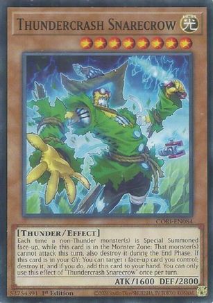 Thundercrash Snarecrow (CORI-EN084) - Common - Chaos Origins
