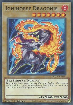 Ignihorse Dragonis (CORI-EN097) - Common - Chaos Origins
