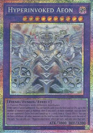 Hyperinvoked Aeon (Starlight Rare) (CORI-EN033) - Starlight Rare - Chaos Origins
