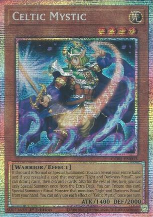 Celtic Mystic (Starlight Rare) (CORI-EN003) - Starlight Rare - Chaos Origins