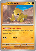 Sandshrew 027/165 (SV: Scarlet & Violet 151) 