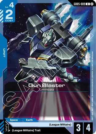 Gun Blaster (GD05-009) -  - Freedom Ascension