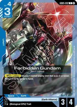 Forbidden Gundam (GD05-012) -  - Freedom Ascension