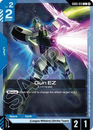 Gun EZ (GD05-013) -  - Freedom Ascension