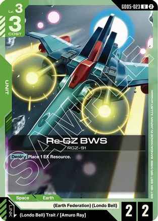 Re-GZ BWS (GD05-023) -  - Freedom Ascension