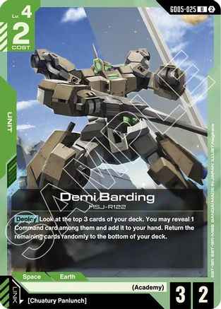Demi Barding (GD05-025) -  - Freedom Ascension