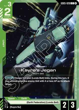 Kayra's Jegan (GD05-028) -  - Freedom Ascension