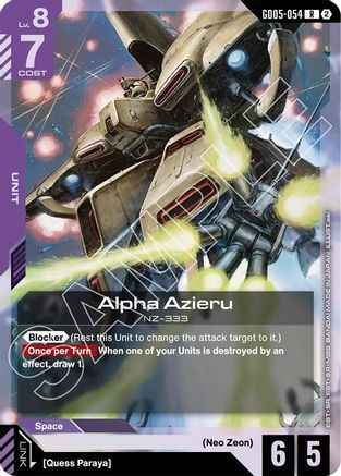 Alpha Azieru (GD05-054) - Holofoil - Freedom Ascension
