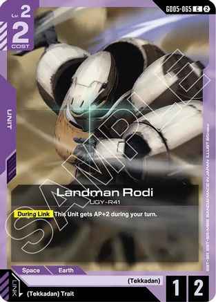 Landman Rodi (GD05-065) -  - Freedom Ascension