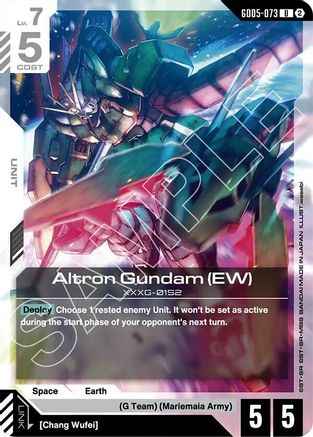 Altron Gundam (EW) (GD05-073) -  - Freedom Ascension
