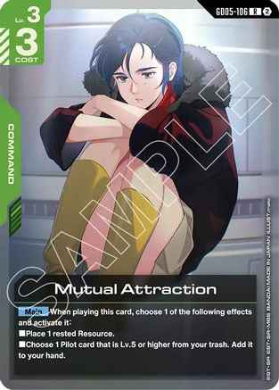 Mutual Attraction (GD05-106) - Holofoil - Freedom Ascension
