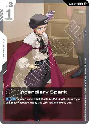 Incendiary Spark (GD05-118) -  - Freedom Ascension