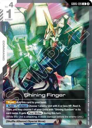 Shining Finger (GD05-120) (GD05-120) -  - Freedom Ascension