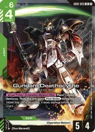 Gundam Deathscythe (GD01-025) -  - Deck Build Box Freedom Ascension