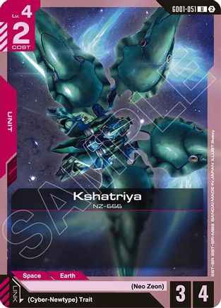 Kshatriya (GD01-051) -  - Deck Build Box Freedom Ascension