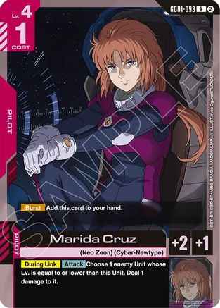 Marida Cruz (GD01-093) -  - Deck Build Box Freedom Ascension