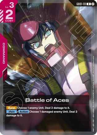 Battle of Aces (GD01-111) -  - Deck Build Box Freedom Ascension