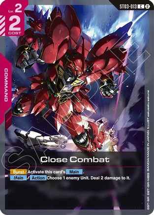 Close Combat (ST03-013) -  - Deck Build Box Freedom Ascension