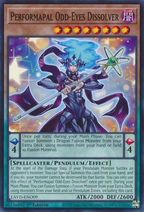 Performapal Odd-Eyes Dissolver (LAVD-ENO09) - Common - Legendary Arc-V Decks