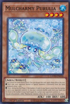 Mulcharmy Purulia (LAVD-ENO18) - Common - Legendary Arc-V Decks