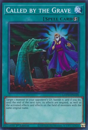 Called by the Grave (LAVD-ENO20) (LAVD-ENO20) - Common - Legendary Arc-V Decks