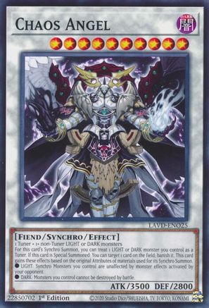 Chaos Angel (LAVD-ENO25) - Common - Legendary Arc-V Decks