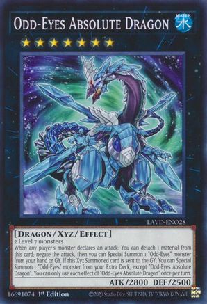 Odd-Eyes Absolute Dragon (LAVD-ENO28) - Common - Legendary Arc-V Decks