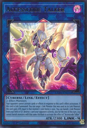 Accesscode Talker (LAVD-ENO34) - Ultra Rare - Legendary Arc-V Decks