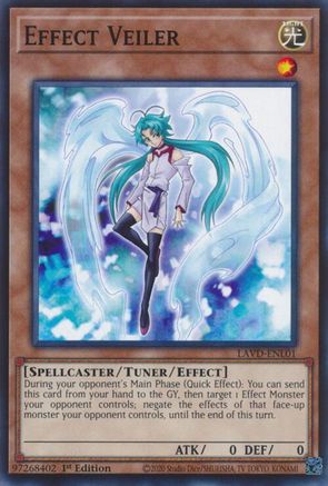 Effect Veiler (LAVD-ENL01) (LAVD-ENL01) - Common - Legendary Arc-V Decks