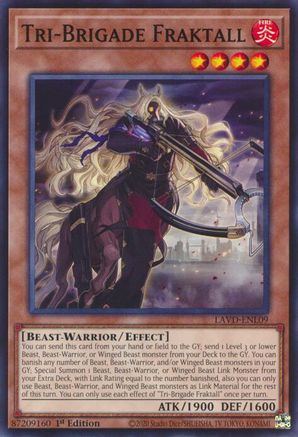 Tri-Brigade Fraktall (LAVD-ENL09) - Common - Legendary Arc-V Decks
