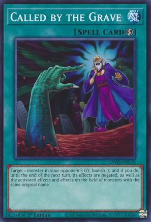 Called by the Grave (LAVD-ENL19) (LAVD-ENL19) - Common - Legendary Arc-V Decks