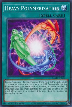 Heavy Polymerization (LAVD-ENL25) - Common - Legendary Arc-V Decks