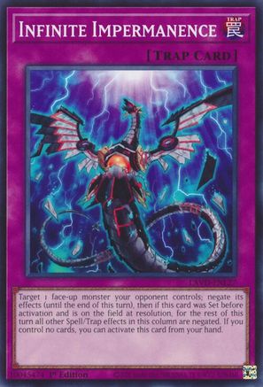 Infinite Impermanence (LAVD-ENL27) (LAVD-ENL27) - Common - Legendary Arc-V Decks
