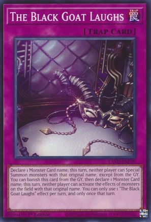 The Black Goat Laughs (LAVD-ENL29) - Common - Legendary Arc-V Decks