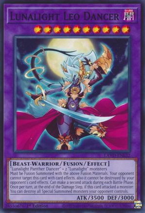 Lunalight Leo Dancer (LAVD-ENL32) - Common - Legendary Arc-V Decks