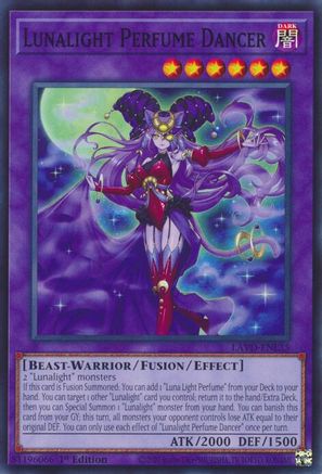 Lunalight Perfume Dancer (LAVD-ENL35) - Common - Legendary Arc-V Decks