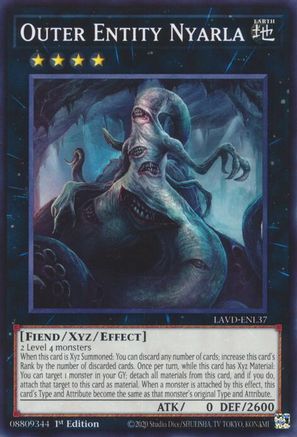 Outer Entity Nyarla (LAVD-ENL37) - Common - Legendary Arc-V Decks