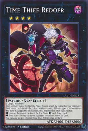 Time Thief Redoer (LAVD-ENL38) - Common - Legendary Arc-V Decks