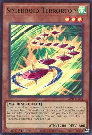 Speedroid Terrortop (UR) (LAVD-ENS03) - Ultra Rare - Legendary Arc-V Decks