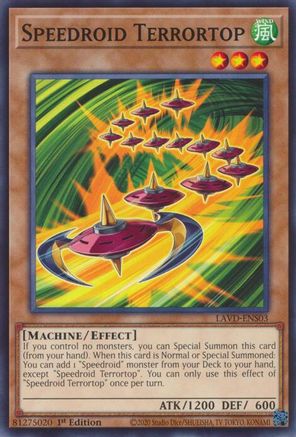 Speedroid Terrortop (LAVD-ENS03) - Common - Legendary Arc-V Decks