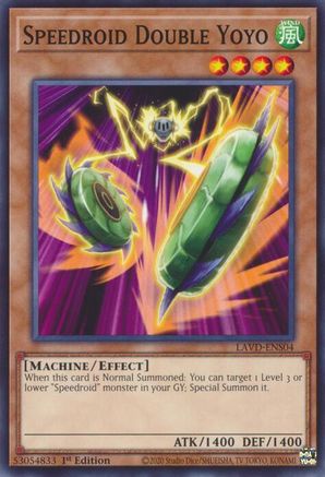 Speedroid Double Yoyo (LAVD-ENS04) - Common - Legendary Arc-V Decks
