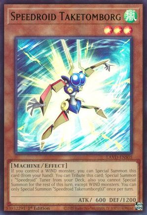 Speedroid Taketomborg (UR) (LAVD-ENS05) - Ultra Rare - Legendary Arc-V Decks
