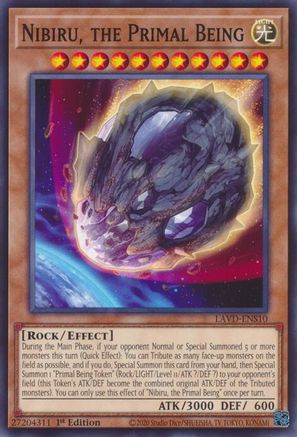 Nibiru, the Primal Being (LAVD-ENS10) - Common - Legendary Arc-V Decks