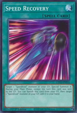Speed Recovery (LAVD-ENS16) - Common - Legendary Arc-V Decks
