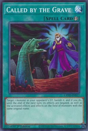 Called by the Grave (LAVD-ENS17) (LAVD-ENS17) - Common - Legendary Arc-V Decks