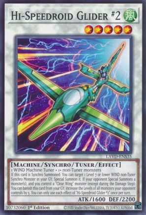 Hi-Speedroid Glider #2 (LAVD-ENS35) - Common - Legendary Arc-V Decks
