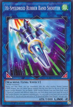 Hi-Speedroid Rubber Band Shooter (LAVD-ENS36) - Common - Legendary Arc-V Decks