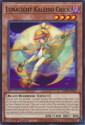 Lunalight Kaleido Chick (LAVD-ENL05) - Common - Legendary Arc-V Decks